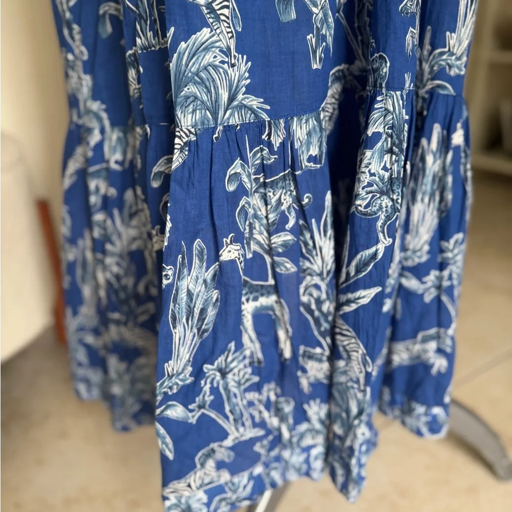 RARE Mary Marshmallow blue safari dress - Picture 4 of 10